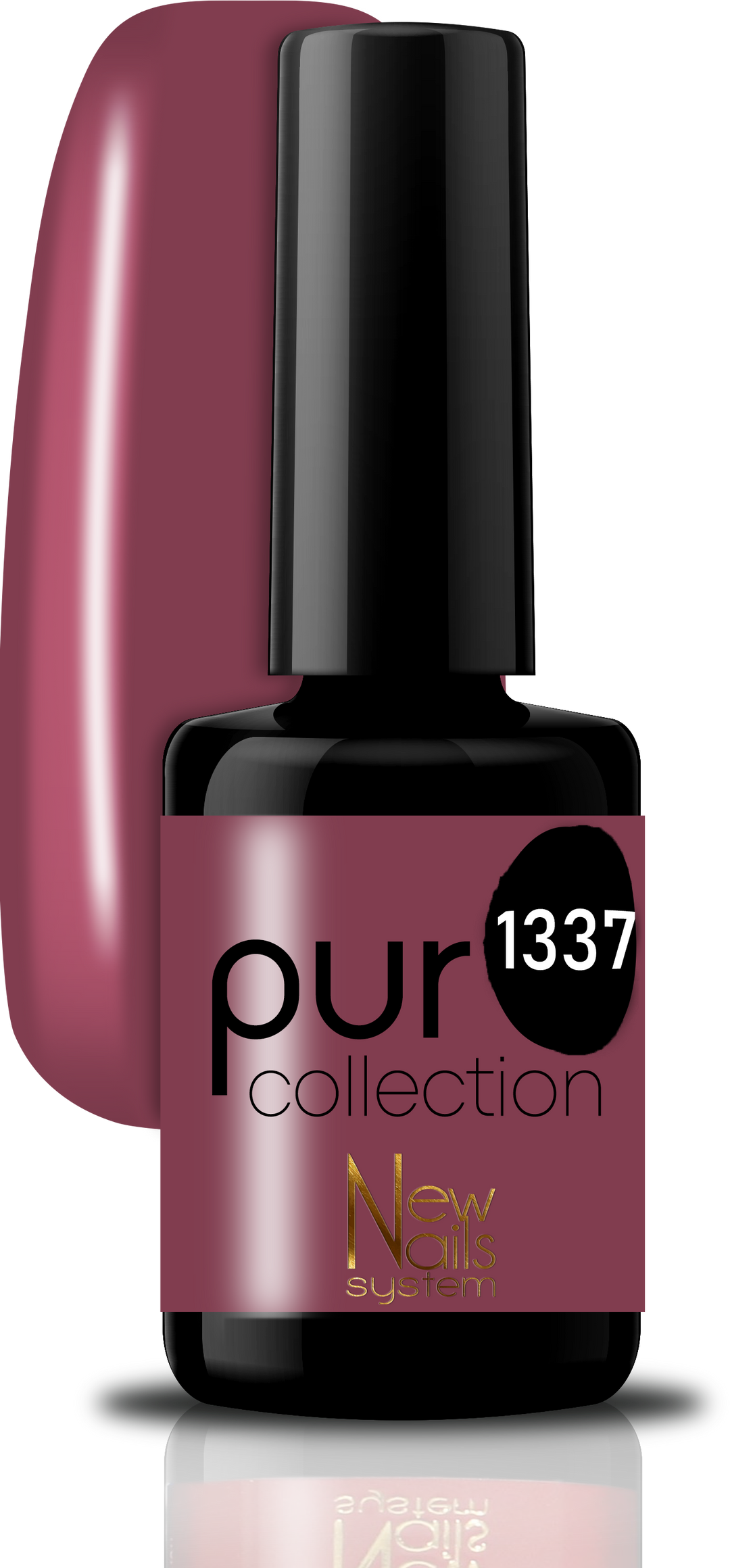 Smalto per unghie gel semipermanente PURO COLLECTION  1337 colore Life in Love