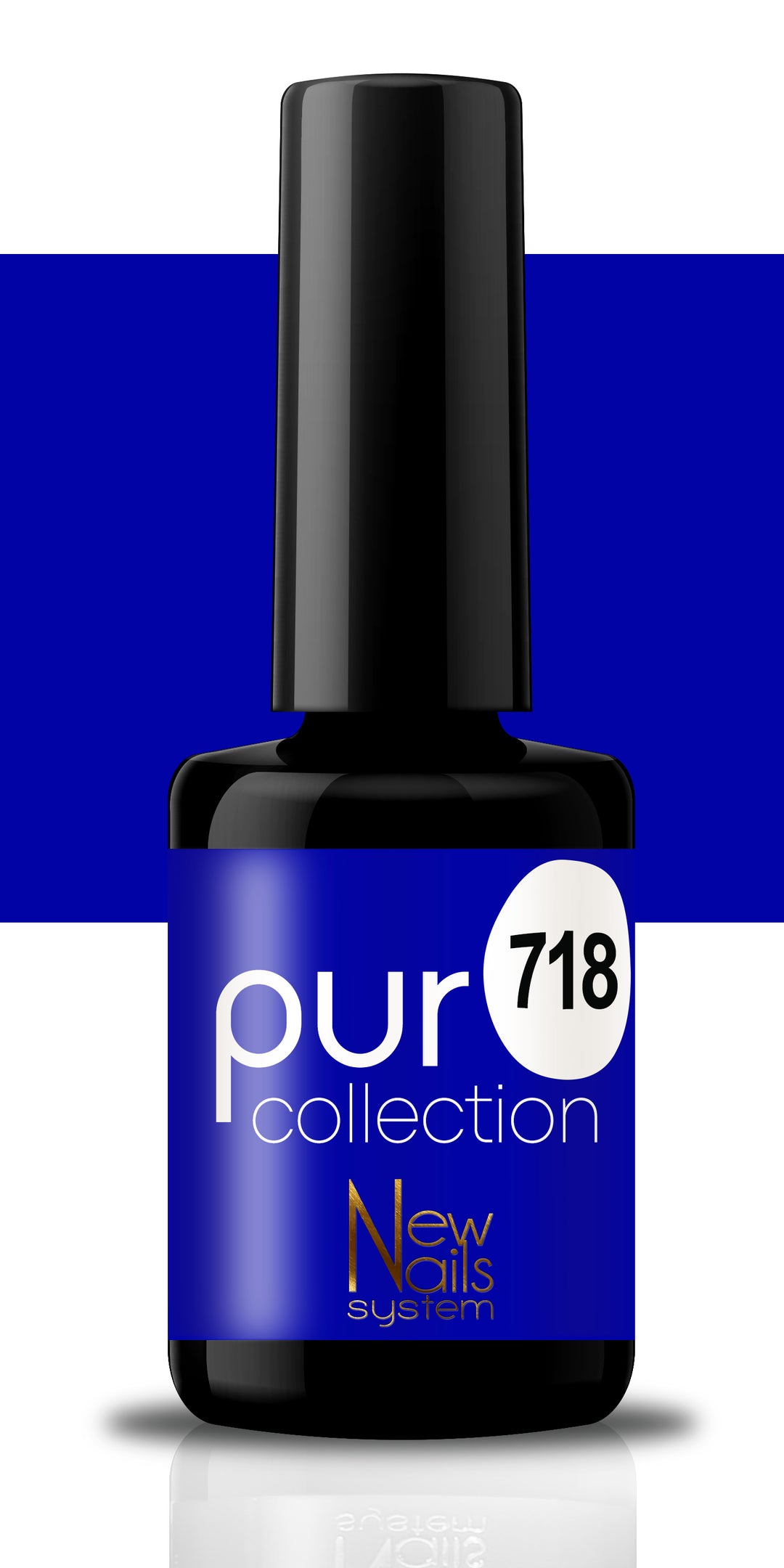 Puro collection Blues 718 polish gel 5ml