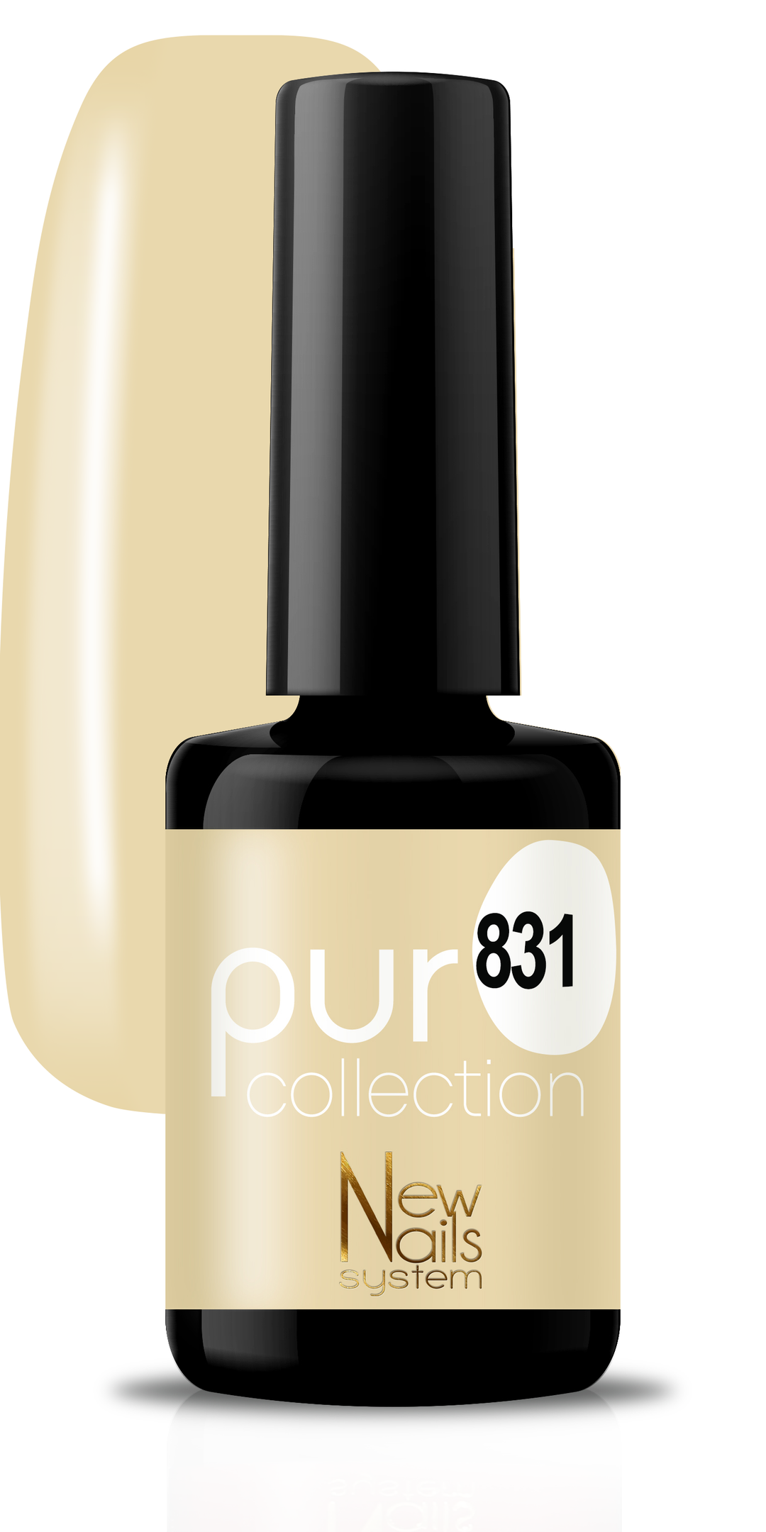 Puro collection 831 color Fshion Nude semi-permanent 5ml