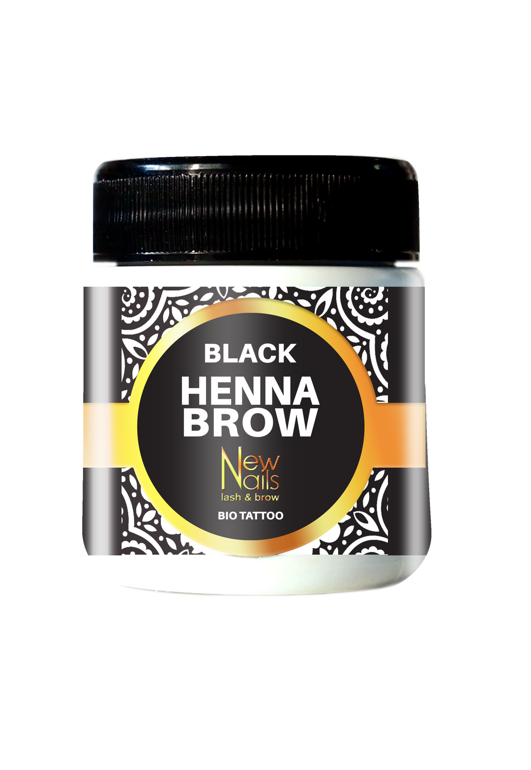 HENNA BROW - Black - nero