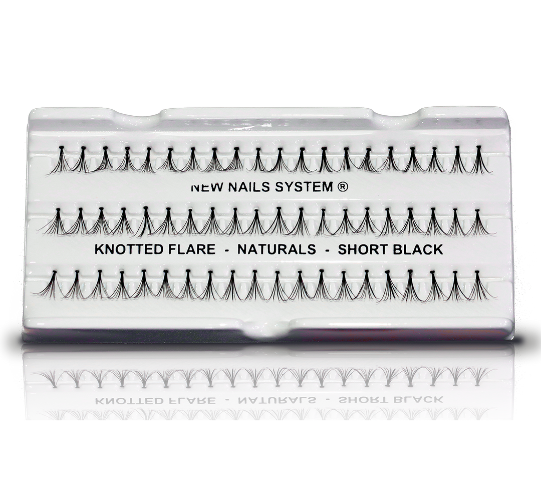 NATURAL tufted eyelashes WITH KNOT