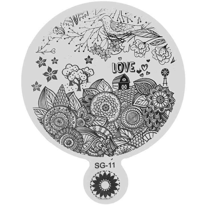 Stamping Plate 11